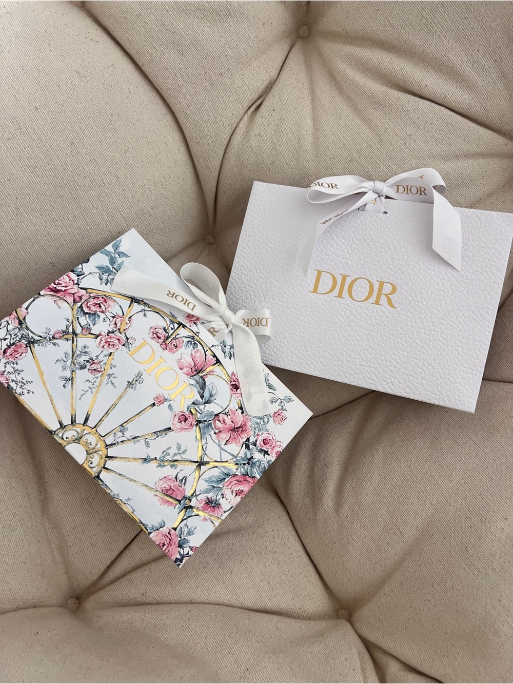 NEW DIOR Small Gift Bags x 2